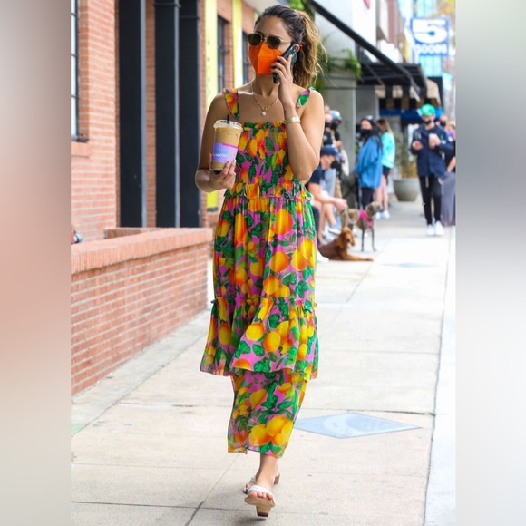 NWT Farm Rio Sunset Maxi Dress - Picture 2 of 7